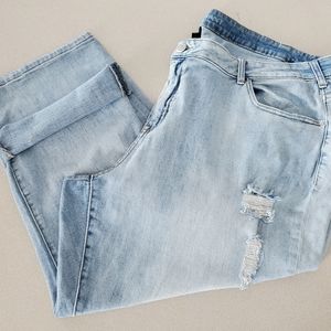 Lane Bryant Girlfriend Crop Jean Size 26